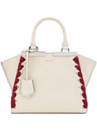Fendi Small 3jour Tote - White