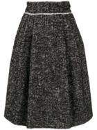 Dolce & Gabbana High-rise Pleated Skirt - Black