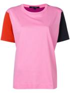 Sofie D'hoore Colour-blocked T-shirt - Pink