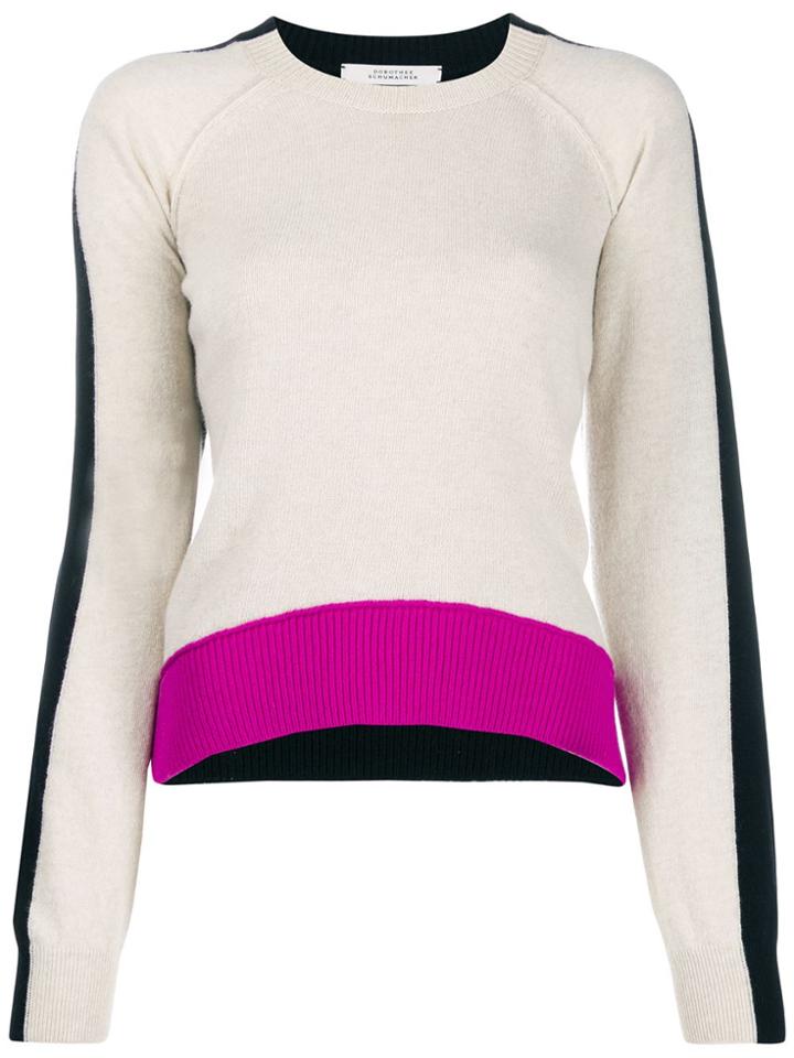 Dorothee Schumacher Colour Block Jumper - Neutrals