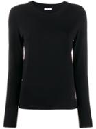 P.a.r.o.s.h. Striped Long-sleeve Sweater - Black
