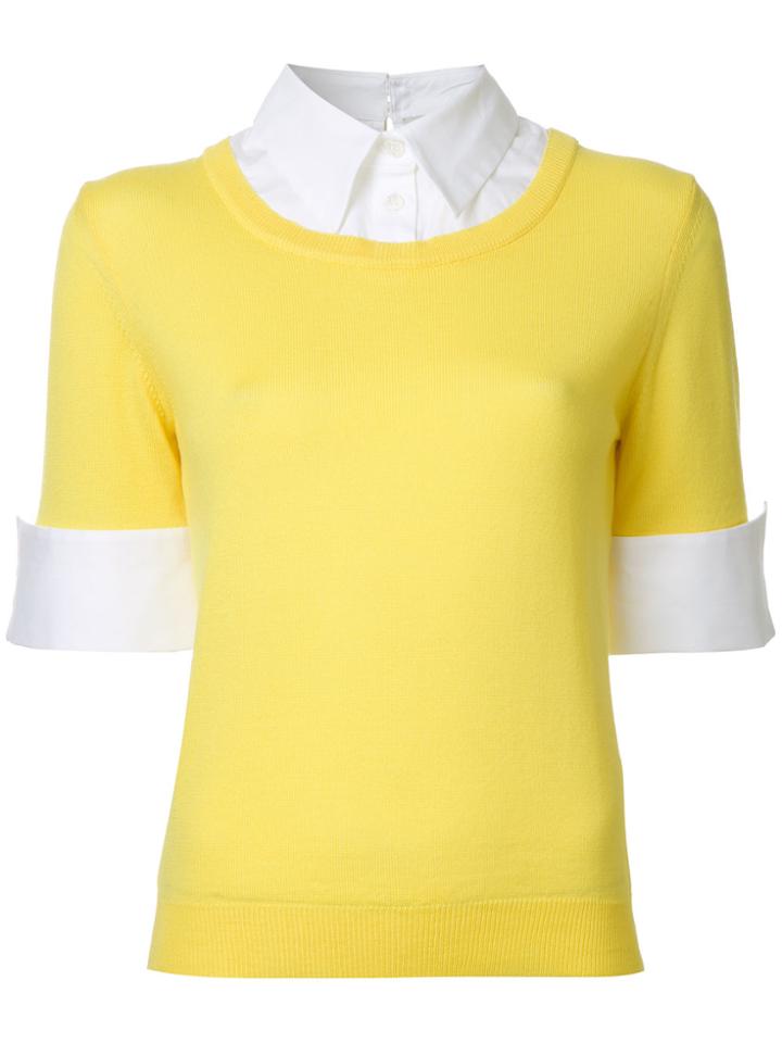 Mary Katrantzou Ella Jumper - Yellow & Orange