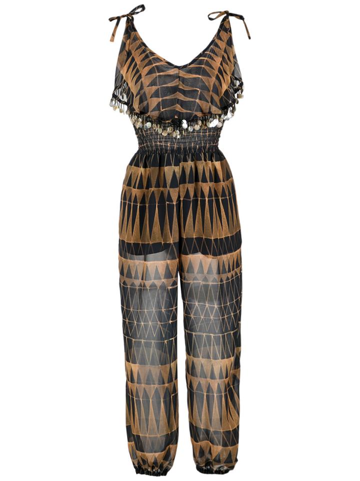 Brigitte Printed Jumpsuit - Unavailable