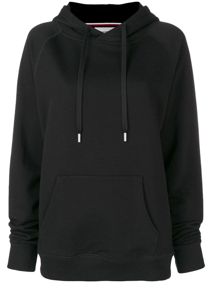 Roqa Front Pockets Hoodie - Black