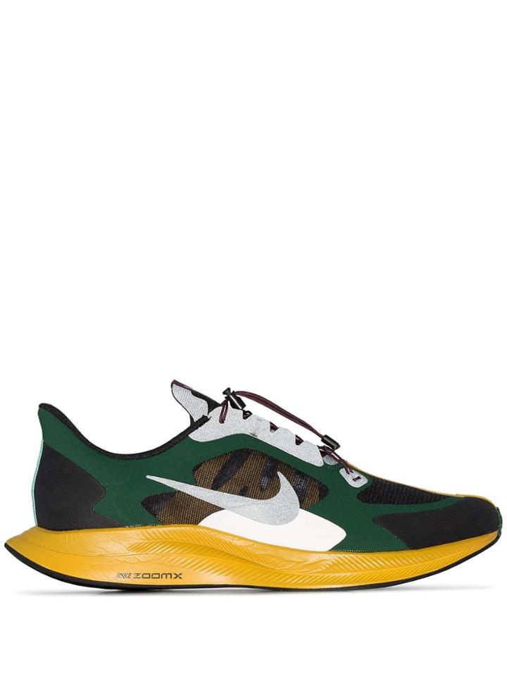 Nike Gyakusou Zoom Pegasus Turbo Sneakers - Fir Black Gold Dart Noir