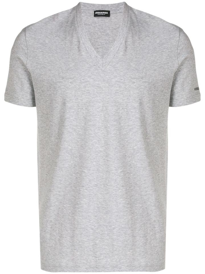 Dsquared2 V-neck Sleeping T-shirt - Grey