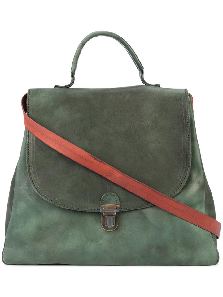 Cherevichkiotvichki Contrast-strap Satchel Tote - Brown