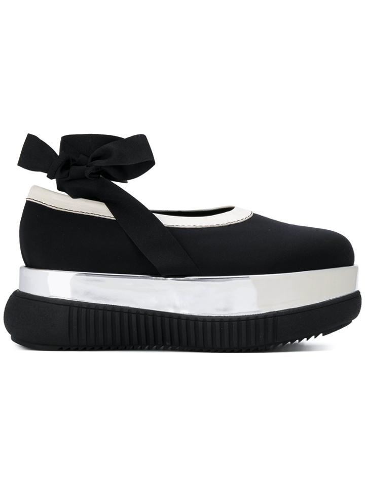 Marni Platform Ballerinas - Black