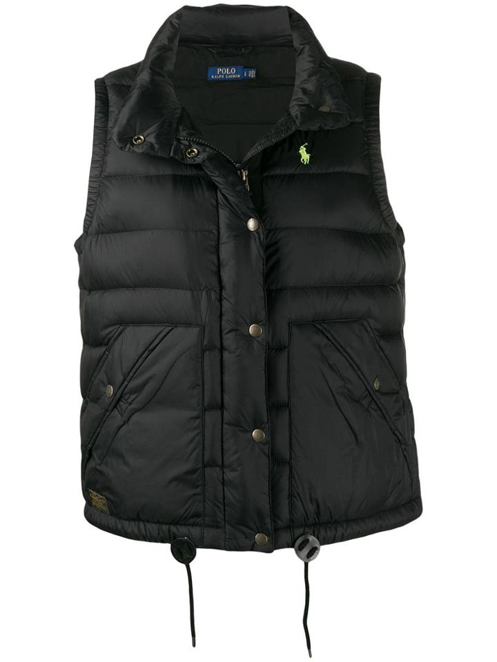 Polo Ralph Lauren Embroidered Logo Gilet - Black