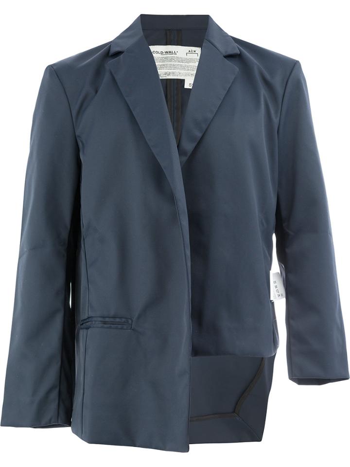 A-cold-wall* Asymmetric Style Jacket - Blue