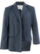 A-cold-wall* Asymmetric Style Jacket - Blue