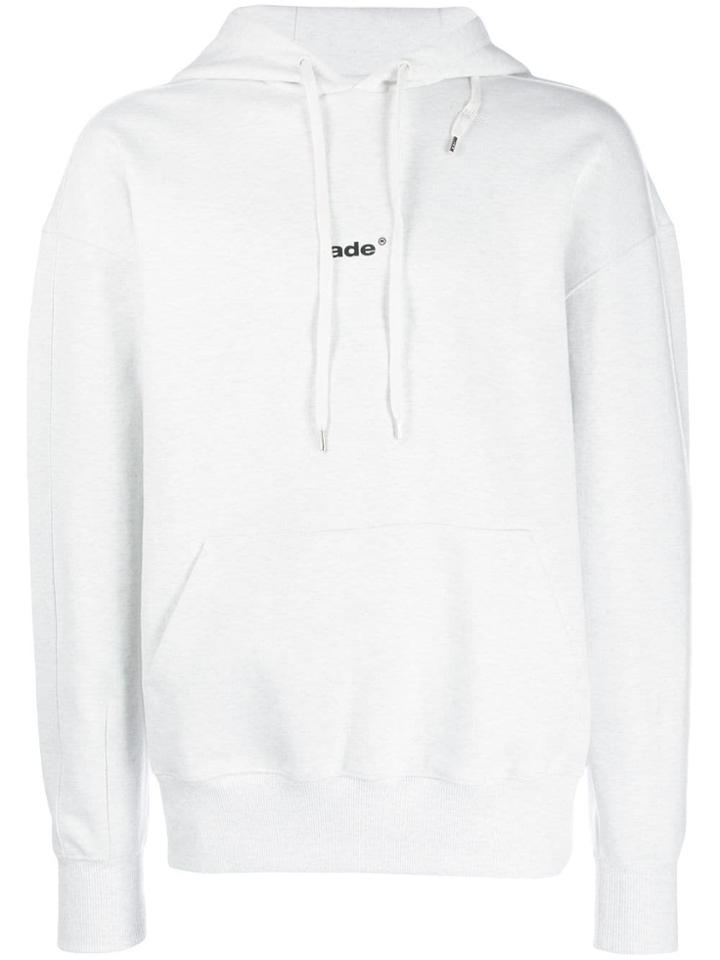Ader Error Logo Hoodie - White