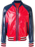 Gucci Gucci Logo Bomber Jacket - Red