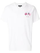 Rag & Bone Flag Print T-shirt - White