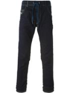 Diesel Slim Fit Jeans, Men's, Size: 32, Blue, Cotton/polyester/spandex/elastane/calf Leather