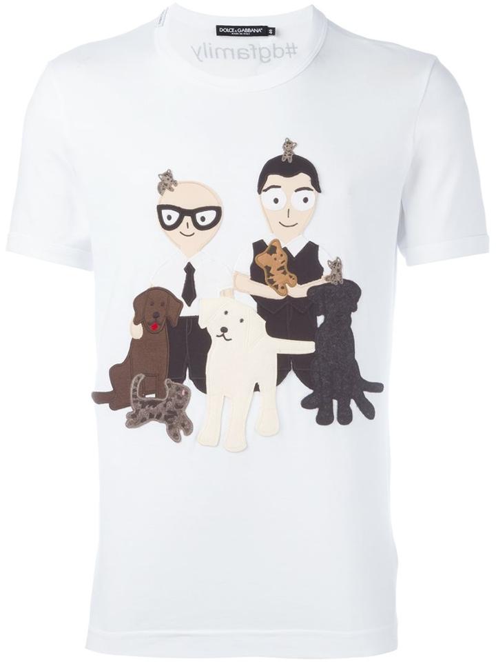 Dolce & Gabbana Designers Patch T-shirt