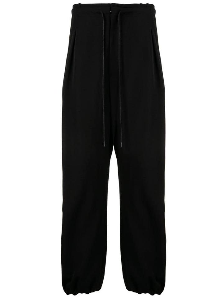 Juun.j Drawstring Pleat Trousers - Black