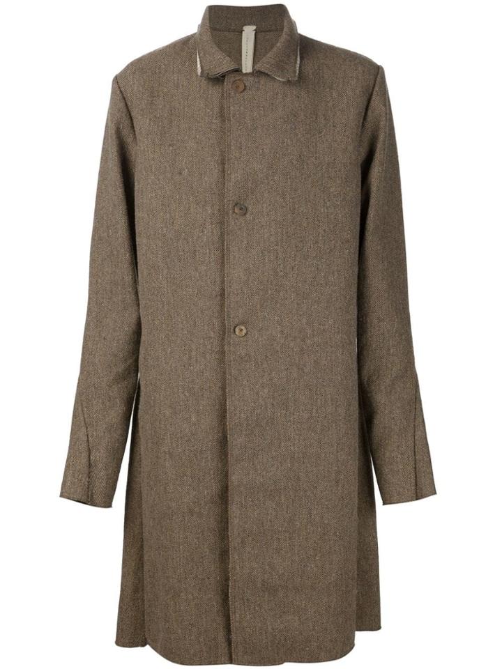 A Diciannoveventitre Single-breasted Coat - Brown