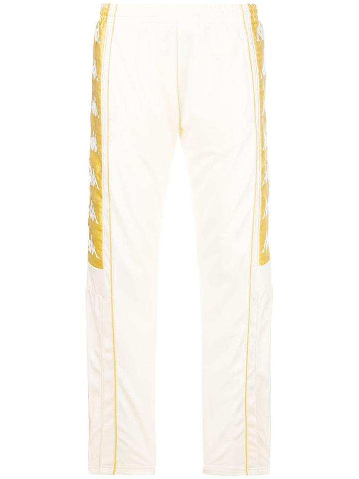 Kappa Side Logo Trousers - White