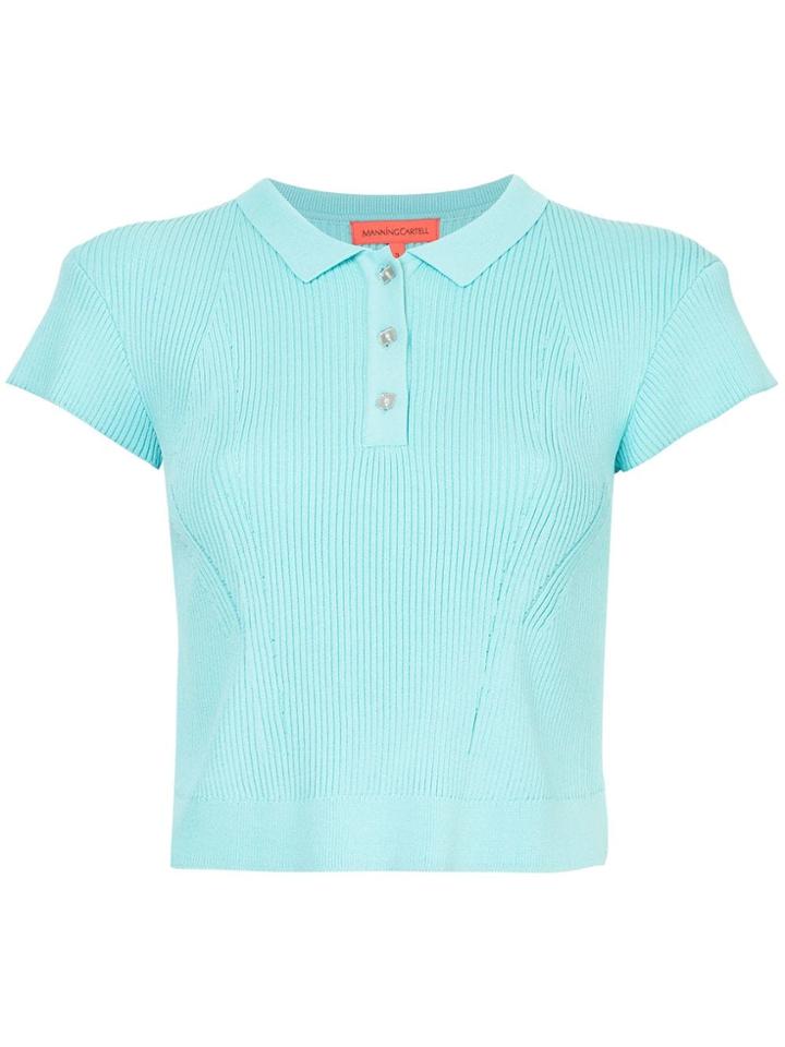 Manning Cartell Mvp Polo Top - Blue