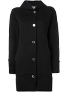 Mm6 Maison Margiela Hooded Jersey Coat