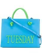 Alberta Ferretti Small Tuesday Tote - Blue