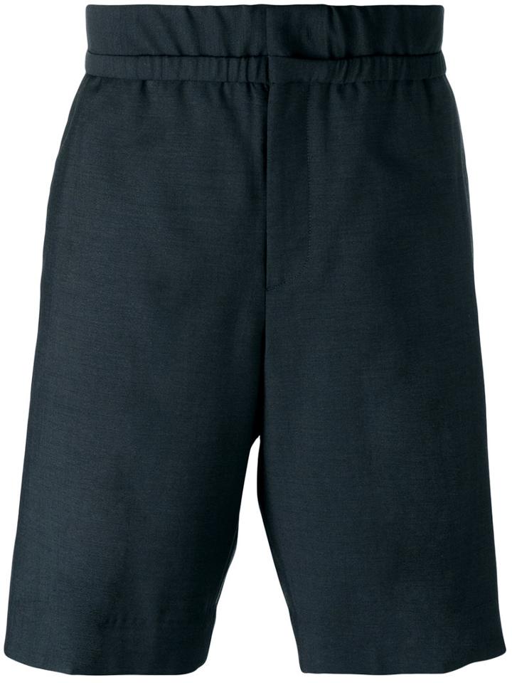 Wooyoungmi - Tailored Shorts - Men - Mohair/wool - 50, Grey, Mohair/wool