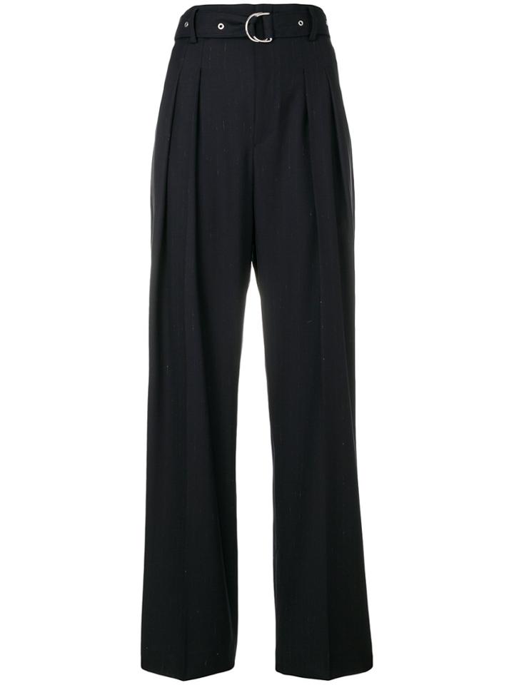 Iro High Waisted Trousers - Blue