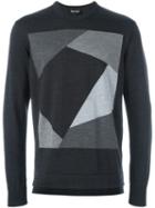 Emporio Armani Geometric Jacquard Sweater