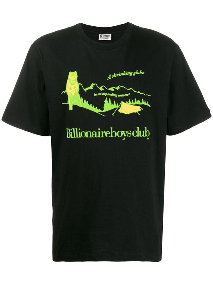 Billionaire Boys Club Neon Print T-shirt - Black