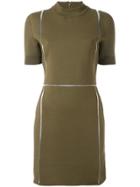 Courrèges Fitted Dress - Green