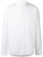 Ymc Classic Plain Shirt, Men's, Size: Small, White, Cotton/polyurethane