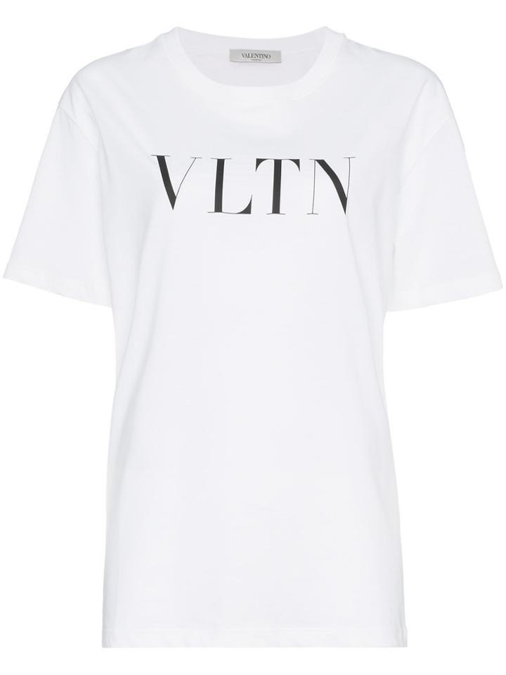 Valentino Vltn Logo T-shirt - White