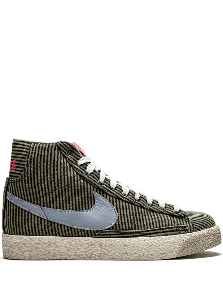 Nike Wmns Blazer Mid Basic Sneakers - Black