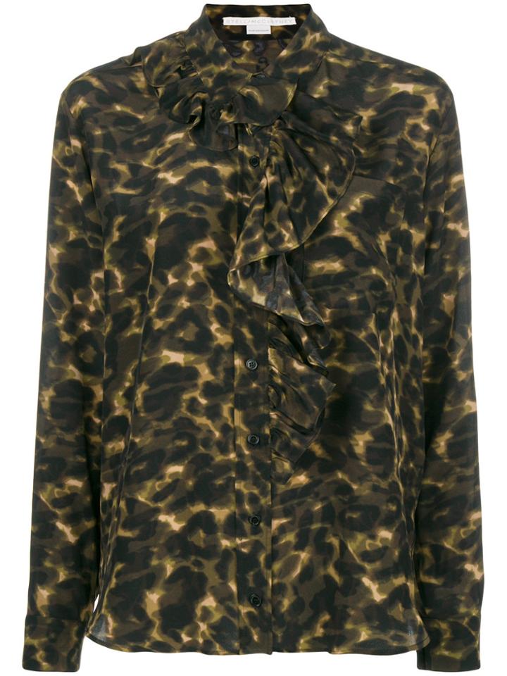 Stella Mccartney Leopard Print Blouse - Green