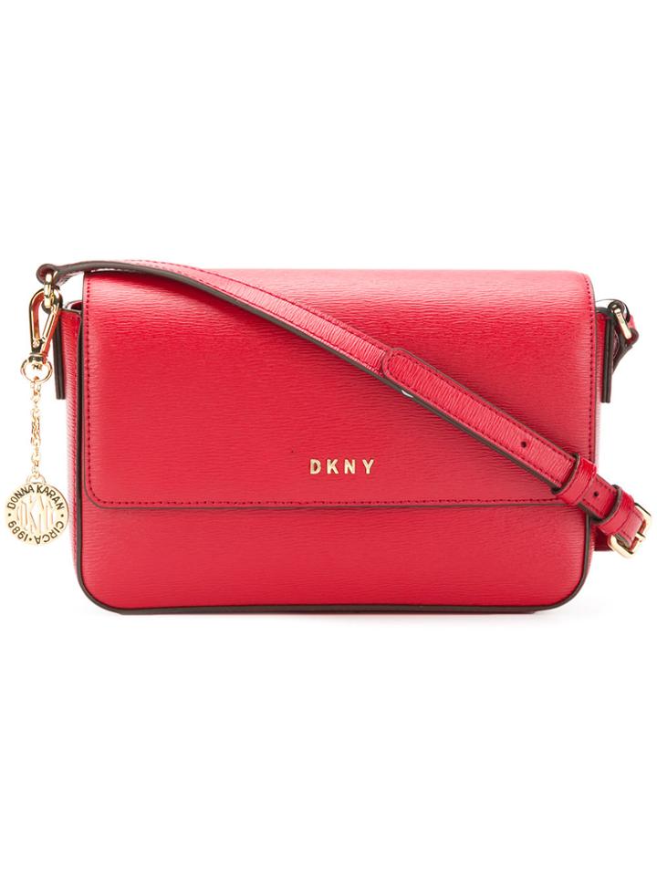Dkny Bryant Flap Cross Body Bag - Red
