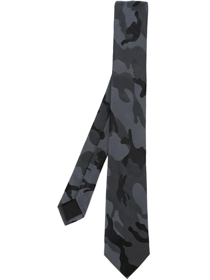 Valentino Camouflage Tie