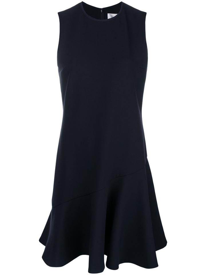 Victoria Victoria Beckham Classic Flared Mini Dress - Blue