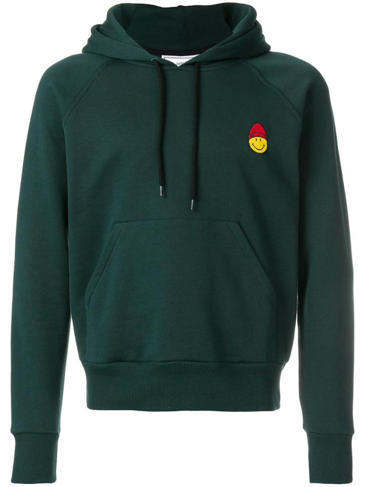 Ami Alexandre Mattiussi Sweatshirt With Patch Smiley - Green