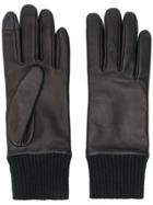 Calvin Klein Fabric Mix Gloves - Black
