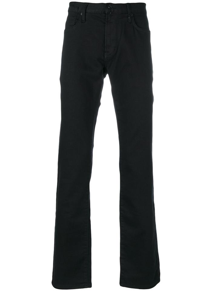 John Varvatos Five Pockets Straight Jeans - Black