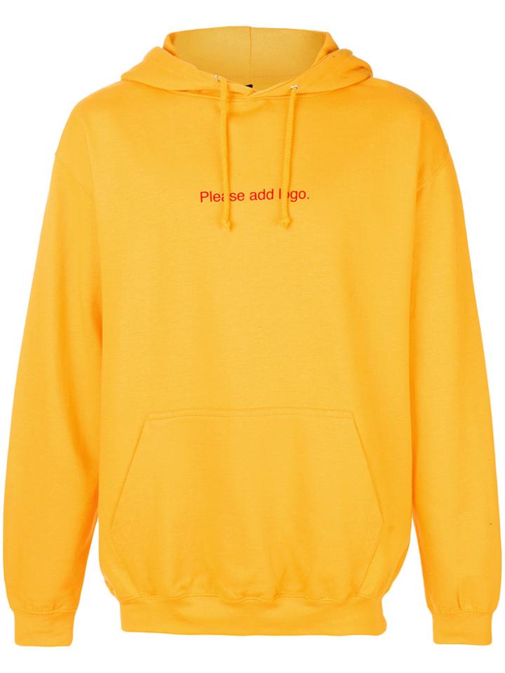 F.a.m.t. Please Print Hoodie - Yellow & Orange