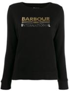 Barbour Logo Print T-shirt - Black