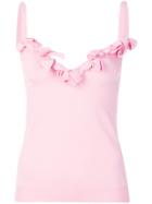 Moschino Bow Embellished Vest - Pink & Purple