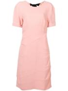 Nº21 Bow-detail Mid Dress - Pink