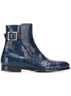 Cesare Paciotti Classic Ankle Boots - Blue