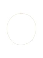 Lizzie Mandler Fine Jewelry 18kt Gold Floating Triangle Diamond Necklace, Women's, Metallic