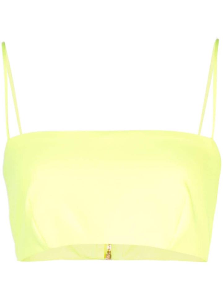 Versace Sleeveless Bralette - Yellow