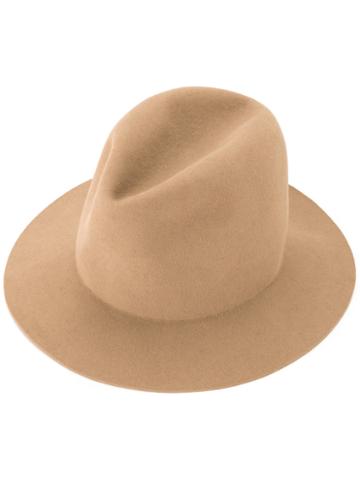 Takahiromiyashita The Soloist - Trilby - Men - Rabbit Felt - S, Brown, Rabbit Felt