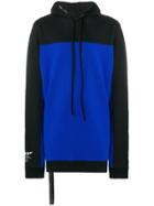Unravel Project Terry Bi-colour Hoodie - Black